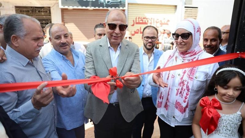 محافظ المنيا يفتتح