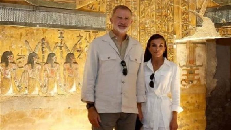 زيارة ملك وملكة اسبانيا