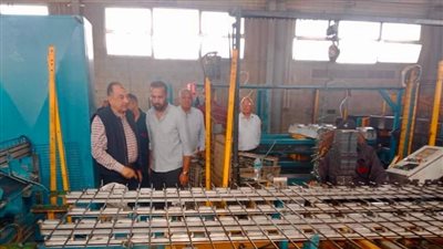  وزير قطاع الأعمال يتفقد شركتي النصر للمواسير وسيجوارت ويتابع سير العمليات الإنتاجية