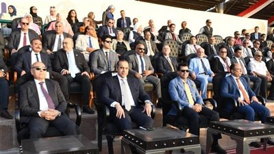 وزيرا الشباب وشؤون المجالس النيابية ومحافظ القاهرة يشهدون حفل استقبال الطلاب بجامعة حلوان