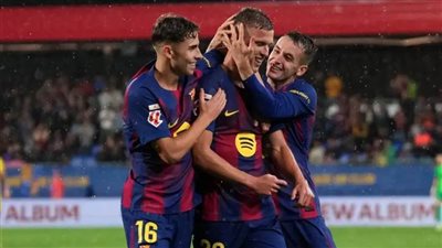 عاجل| جحيم البلوجرانا.. برشلونة يكتسح خيتافي في الليجا