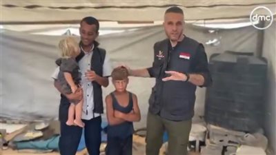عاجل| اللجنة المصرية لدعم غزة تصل للطفل جدوع صاحب الفيديو الذي أبكى العالم
