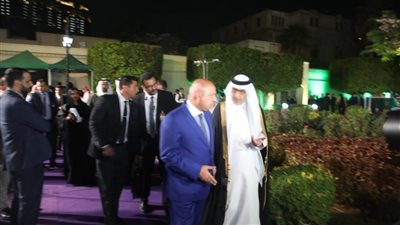 كامل الوزير يشارك في احتفال السفارة السعودية بالقاهرة باليوم الوطني الـ95