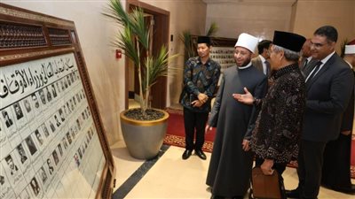 وزير الأوقاف يستقبل رئيس 