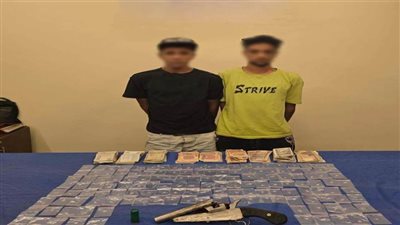 كشف ملابسات تداول فيديو بقيام شخصين بترويج المخدرات بالجيزة