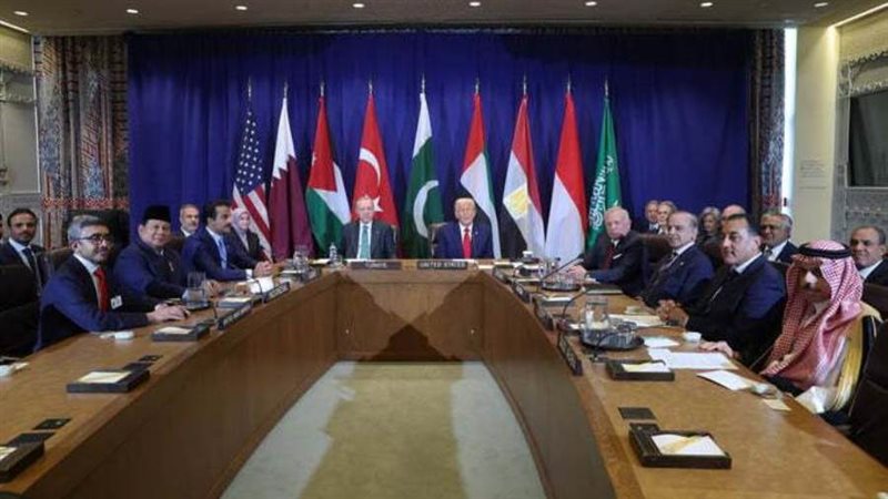 ترامب مع الزعماء