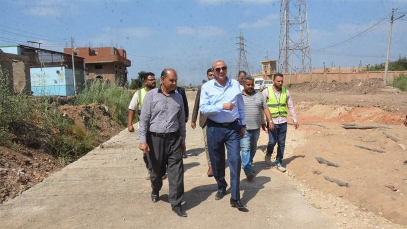 محافظ الغربية خلال