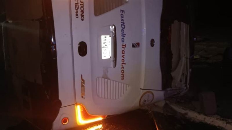 حادث انقلاب اتوبيس