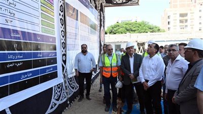 رئيس الوزراء يتفقد مشروع مستشفى أشمون المركزي 