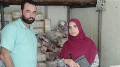 ضبط طن لحوم فاسدة لأحد مصانع بئر السلم بالإسكندرية