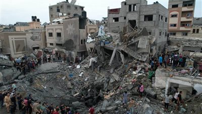 استشهاد 15 فلسطينيًا بينهم 11 في مدينة غزة بقصف لجيش الاحتلال الإسرائيلي