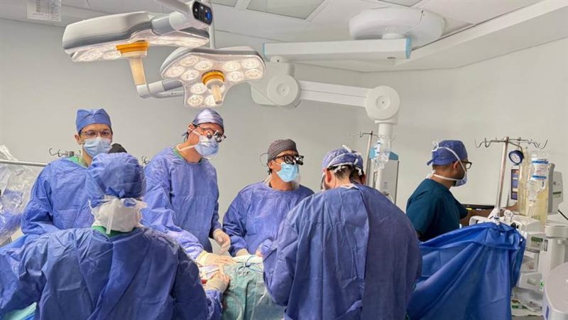 خلال جراحة القلب