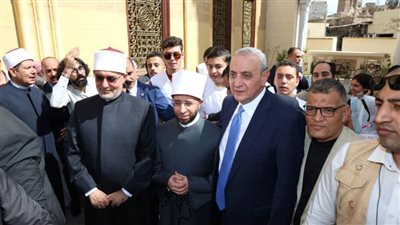 محافظ الغربية يستقبل وزير الأوقاف ومفتي الجمهورية