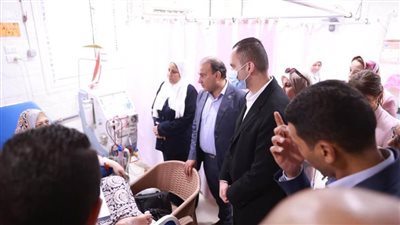 نائب وزير الصحة يتفقد الخدمة الطبية بالمنشآت الصحية في دمياط