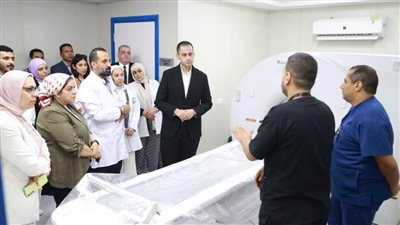  نائب وزير الصحة يتابع تجهيزات مستشفى رأس البر قبيل افتتاحه بأيام