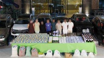 ضبط تشكيل عصابي يصنع مخدر الأيس من عقار طبي