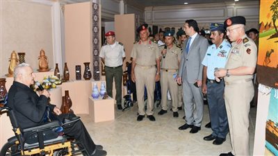 القوات المسلحة تنظم معرضاً فنياً لإبداعات المحاربين القدماء في ذكرى الاحتفال بانتصارات أكتوبر 
