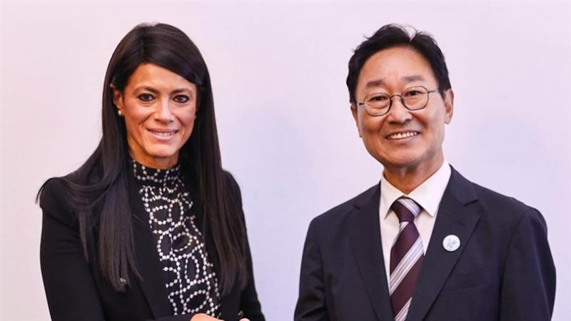 وزيرة التخطيط خلال