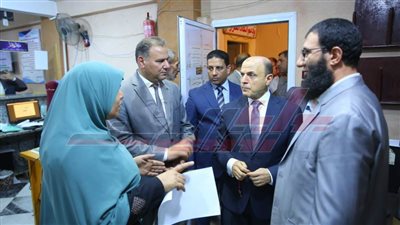 محافظ كفر الشيخ يتفقد المركز التكنولوجي بسيدي سالم