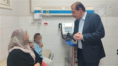 استبعاد مدير مستشفى أم المصريين ونائبه في جولة مفاجئة لنائب وزير الصحة