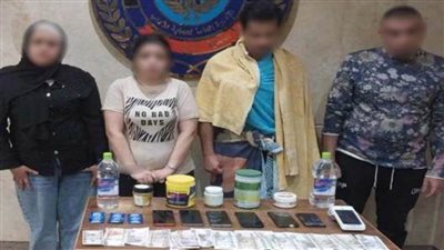 ضبط شخص يدير  ناديا صحيا 