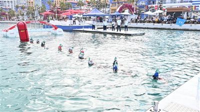 انطلاق منافسات اليوم الثاني لبطولة العالم للسباحة بالزعانف للناشئين والكبار