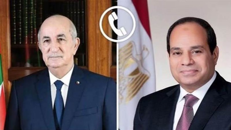 الرئيسان السيسي وتبون