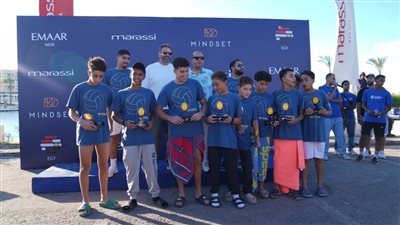 اختتام فعاليات بطولة كرة الماء علي الشاطئ بمراسي الساحل الشمالي