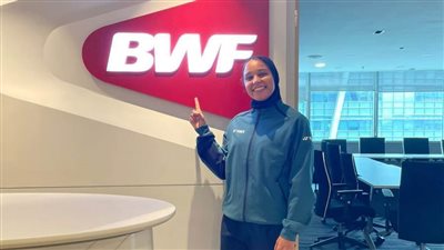 فوز ضحى هاني بعضوية لجنة الرياضيين بالاتحاد الدولي للريشة الطائرة