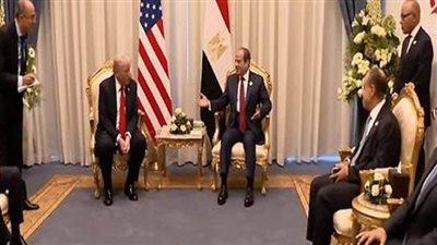 الرئيسان السيسي وترامب يصلان مقر انعقاد قمة شرم الشيخ للسلام