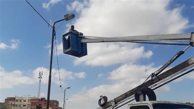 محافظ الإسكندرية يشدد على رفع كفاءة الإضاءة العامة والصيانة الدورية للأعمدة 