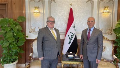 السفير العراقي يستقبل شيركو حبيب