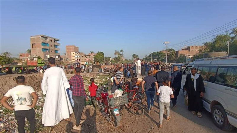 موقع حادث التروسيكل