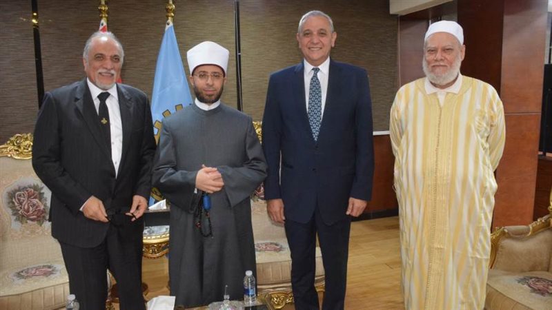 محافظ الغربية خلال