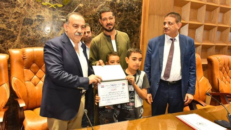 جانب من التكريم ميخائيل