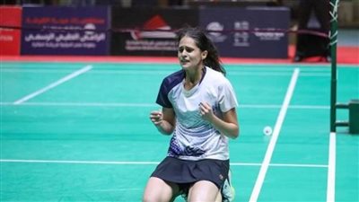 نور يسري تصعد لنصف نهائي بطولة مصر الدولية للريشة الطائرة