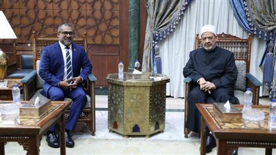 شيخ الأزهر يستقبل وزير خارجية المالديف