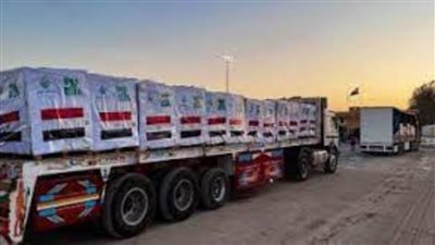 الهلال الأحمر: قافلة 