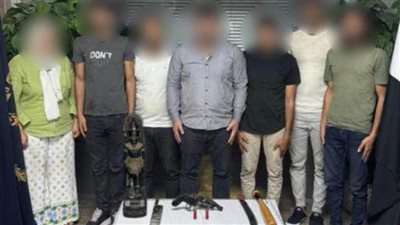 ضبط تشكيل عصابي بالقاهرة تخصص في النصب على راغبي اقتناء القطع الأثرية 