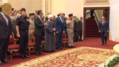 الرئيس السيسي يصل إلى مقر انعقاد الندوة التثقيفية رقم 42 بمناسبة انتصارات حرب أكتوبر المجيدة