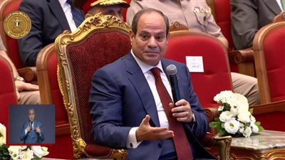 الرئيس السيسي: أكتوبر الحالي له طعم مختلف بعد وقف مصر بحهودها المكثفة حرب غزة