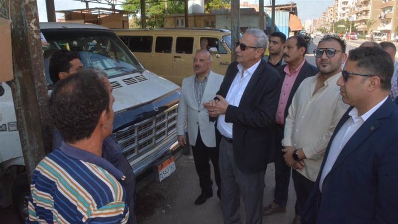 محافظ الغربية خلال