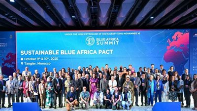 وزارة التنمية المحلية تشارك في فعاليات مؤتمر أفريقيا الزرقاء بمدينة طنجة المغربية