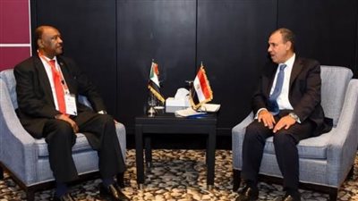 وزير الخارجية يلتقي نظيره السوداني على هامش منتدى أسوان للسلام والتنمية المستدامة