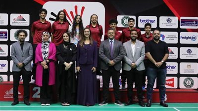 8 ميداليات حصيلة منتخب الريشة الطائرة في النسخة الأولى من بطولة مصر الدولية للناشئين