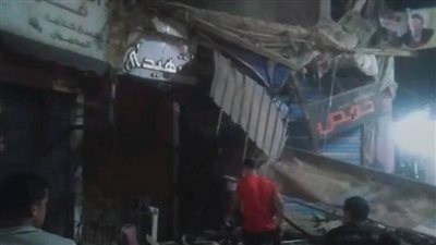 انهيار شرفتين بمبنى سكني بالشرقية وإصابة شخص 