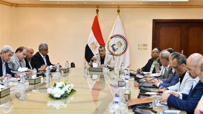 وزير الإنتاج الحربي يتابع مع رؤساء الشركات موقف المشروعات الجاري تنفيذها