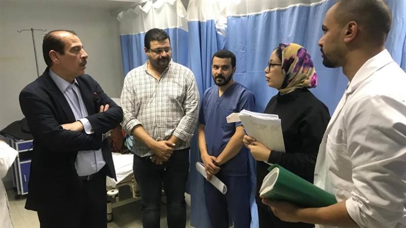 جولة نائب وزير الصحة