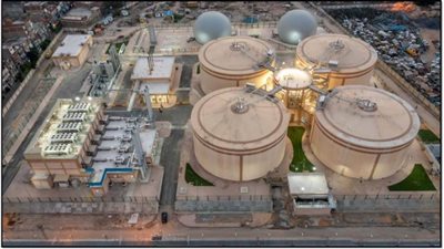 وزارة الإسكان تفوز بجائزة الإمارات للطاقة عن مشروع معالجة الحمأة وتحويلها إلى طاقة بالإسكندرية 