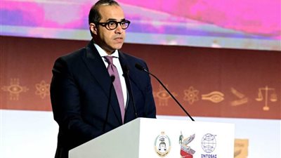 المستشار محمود فوزي يثني على الجهاز المركزي للمحاسبات في كلمته باحتفالية 